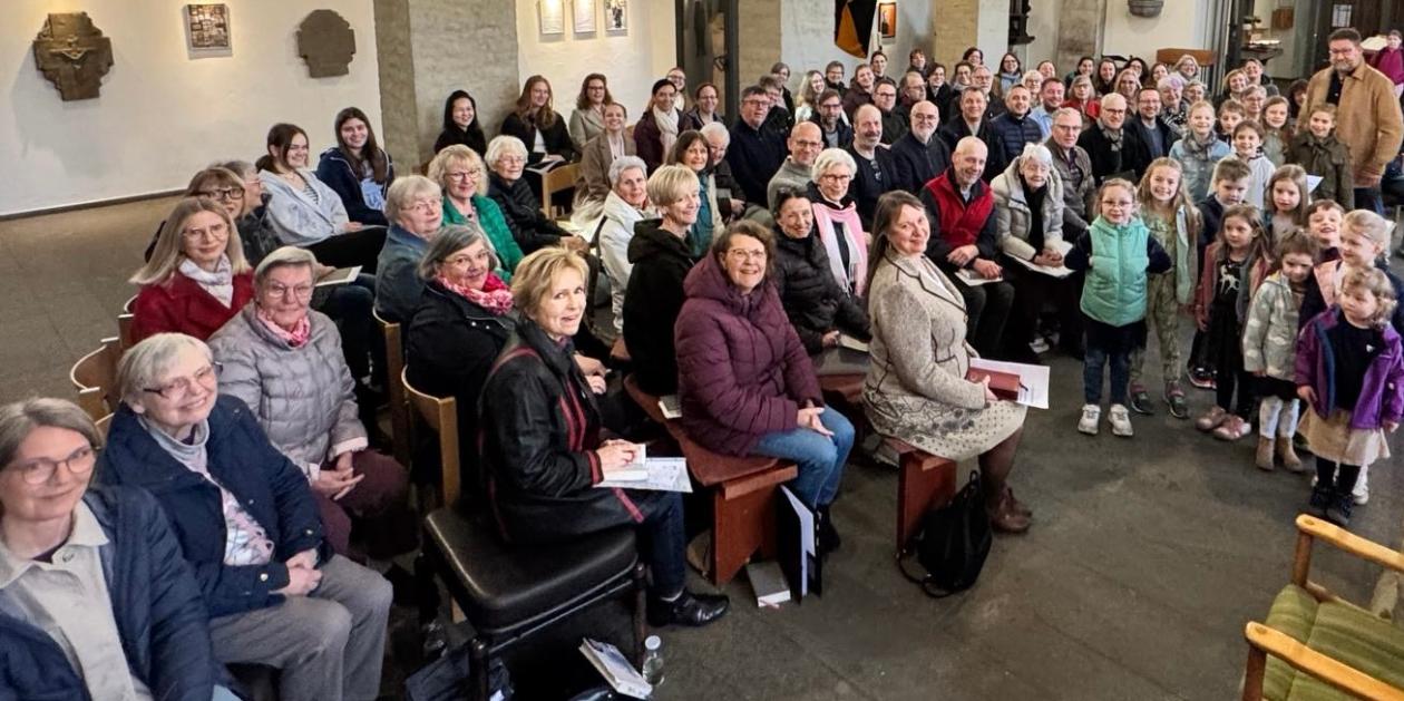 Choere beim Jubilaeum von Claus