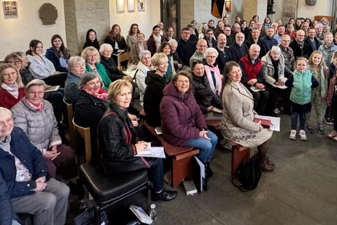 Choere beim Jubilaeum von Claus