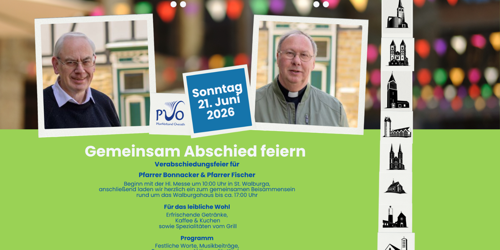 Verabschiedung Homepage