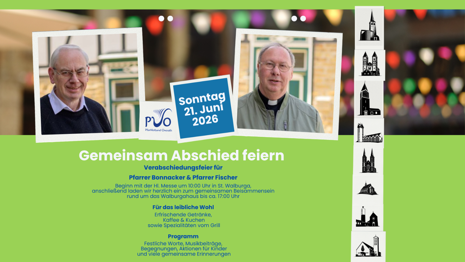 Verabschiedung Homepage