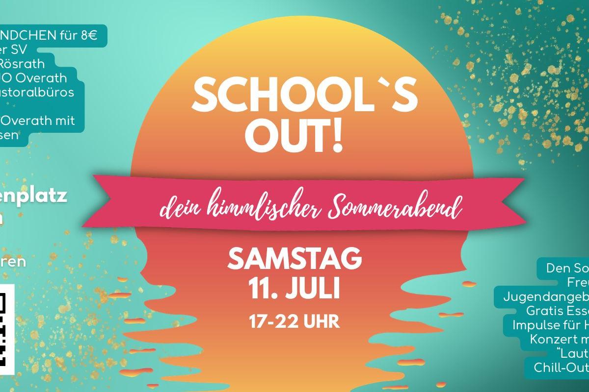 School´s Out Plakat Querformat